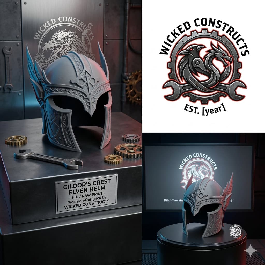 Aethelgard's Visage 3D printable model