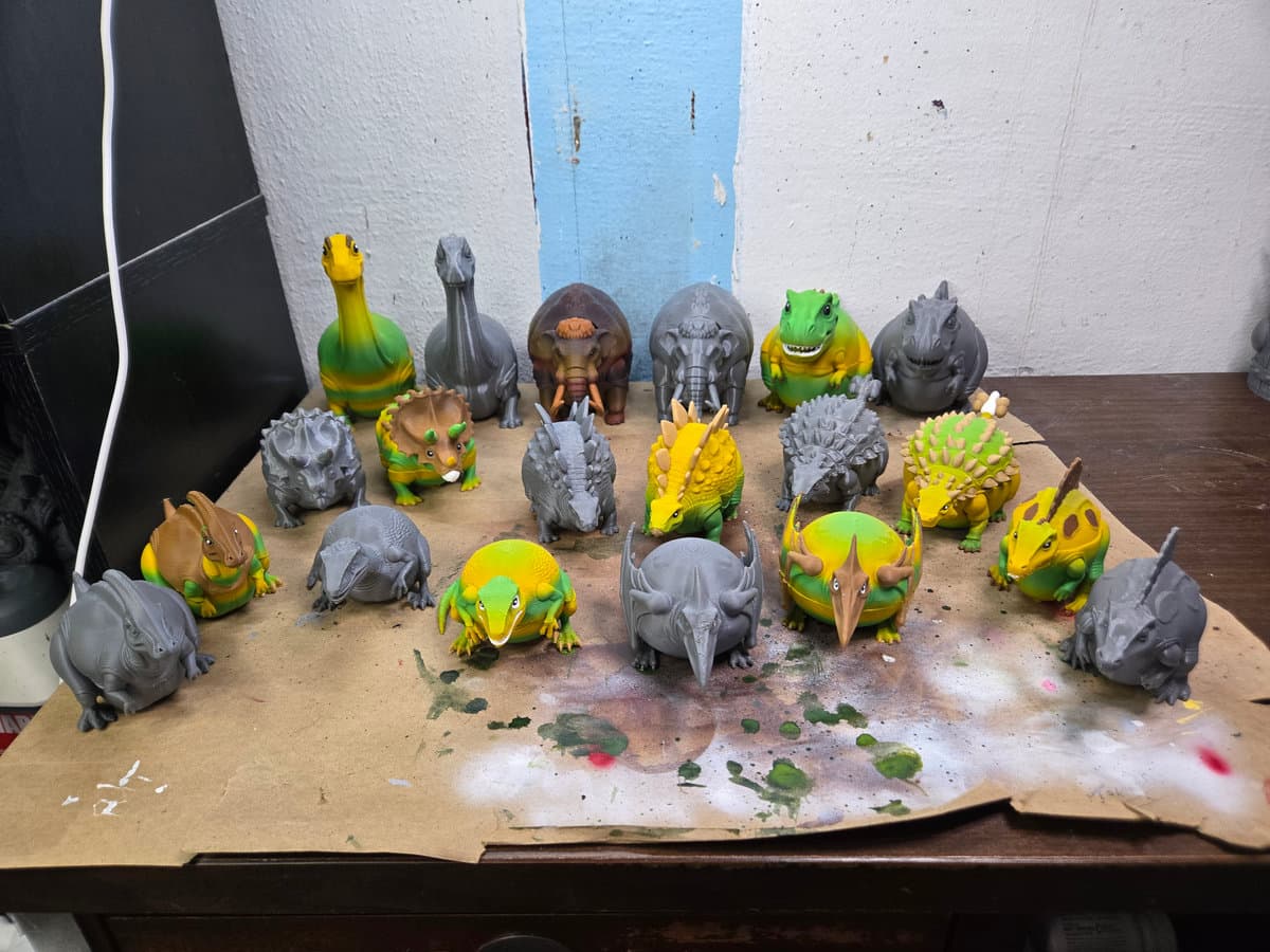 Chubbisaurs 3D printable model
