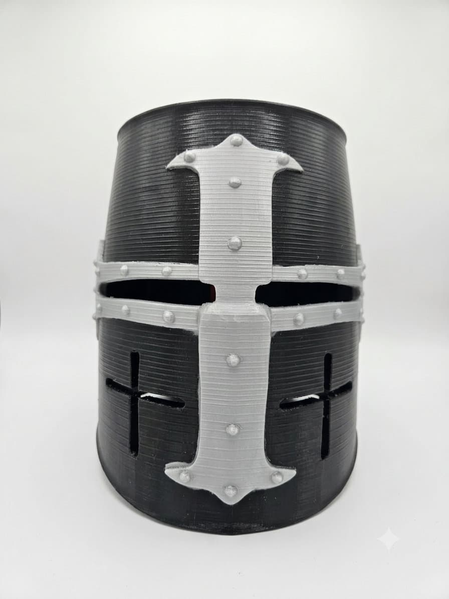 Dark Crusader Great Helm 3D printable model