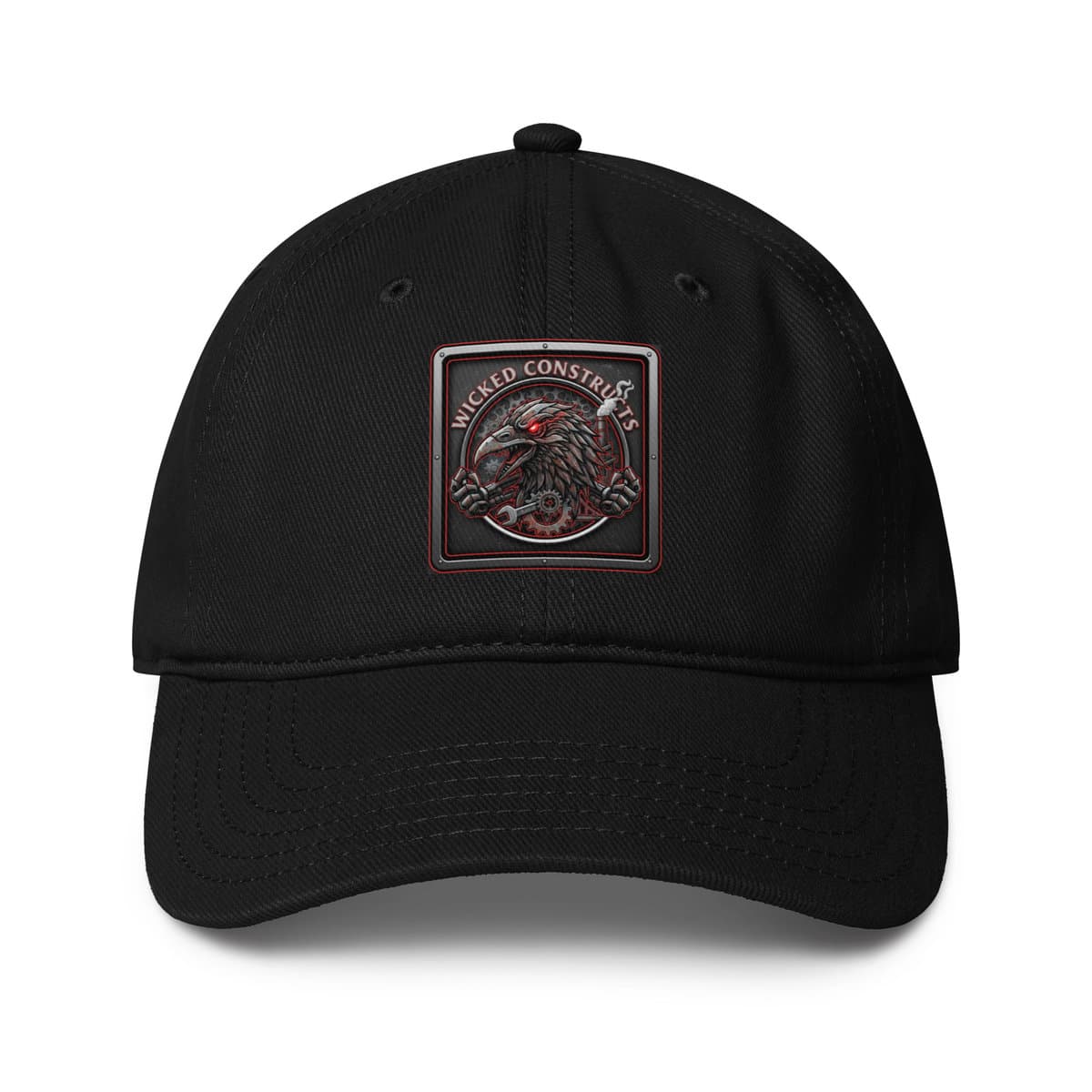 Low-Profile Baseball Cap, handmade by Wicked Constructs