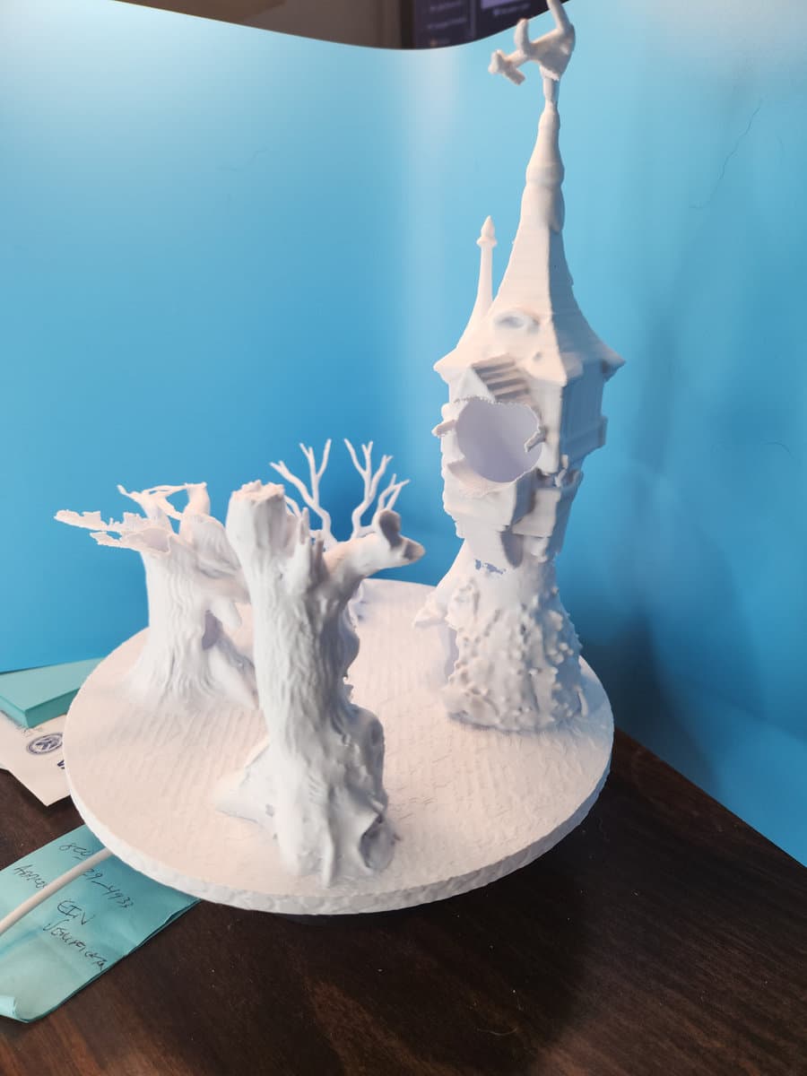 Spooky Abandoned Tower 3D printable model