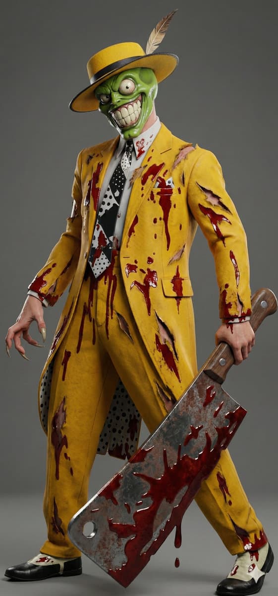 The Mask Horror Villain Figurine 3D printable model