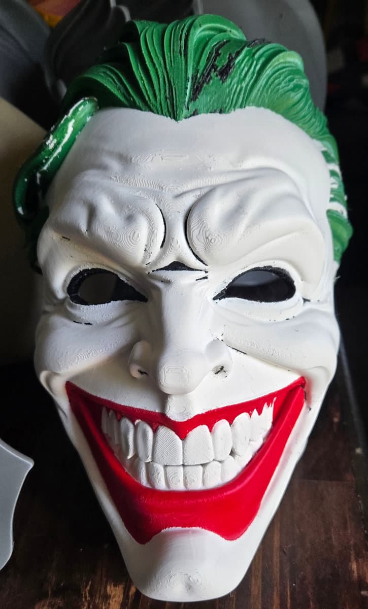The Smiling Menace Mask 3D printable model