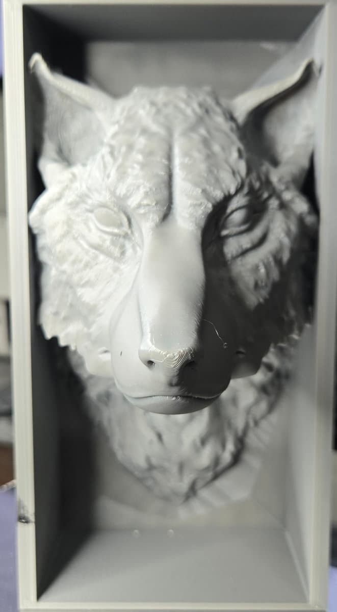 Wolf Book Nook 3D printable model